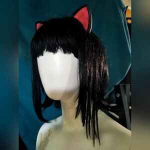 wig with cat ears but 2 wigs save $
